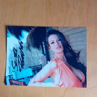 Sara Tommasi, foto autografata