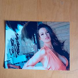 Sara Tommasi, foto autografata
