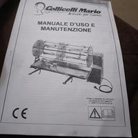 girarrosto 4 spiedi più centrale 