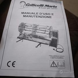 girarrosto 4 spiedi più centrale 