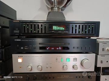 Onkyo Con Display Equalizzatore Grafico Uso Hi-Fi