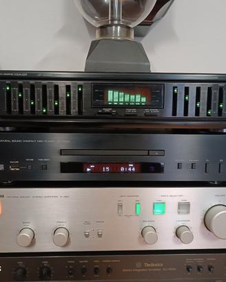 Onkyo Con Display Equalizzatore Grafico Uso Hi-Fi