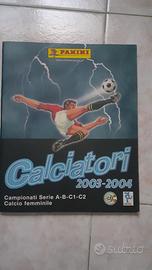 album calciatori panini 2003-04 quasi vuoto