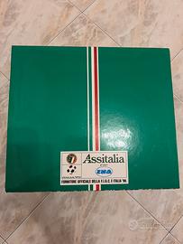 Pallone cuoio Italia ‘90 con firme giocatori