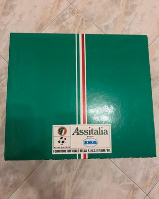 Pallone cuoio Italia ‘90 con firme giocatori