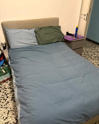 Letto 1 piazza e mezzo con cassone