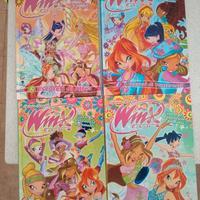 Winx fumetti copertina rigida n. 2,3,4,10