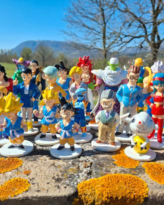 23 statuette Dragon Ball Z-Gt DeAgostini anni '90