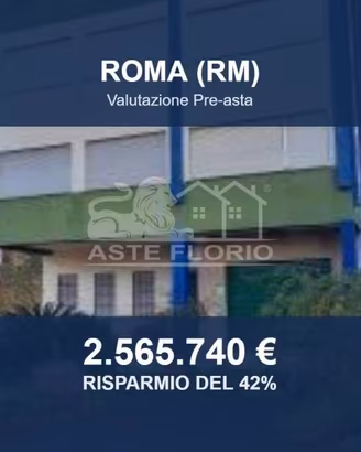 Immobile in asta di 4275 m² a Roma