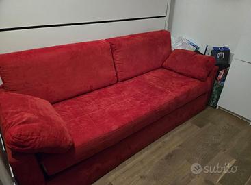 Divano letto con secondo letto estraibile