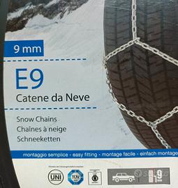 Catene da neve E9