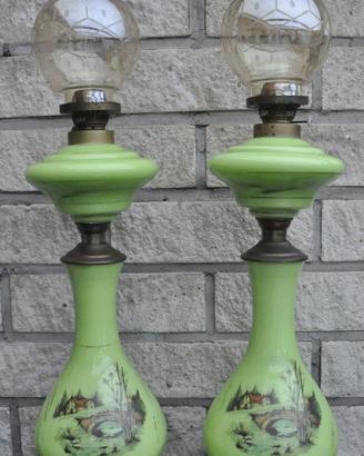 antiche lampade a petrolio