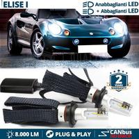 Kit Lampadine LED H4 per Fari LOTUS ELISE 1 6500K