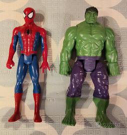 Spiderman e Hulk