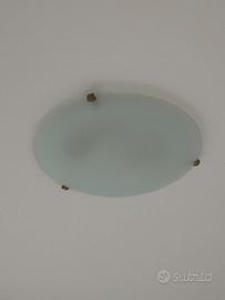PLAFONIERA BIANCA DA SOFFITTO