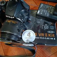 Nikon D3200 e accessori vari