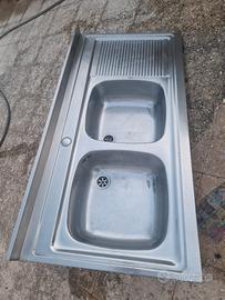 lavandino lavatoio sifone acciaio