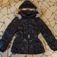 Piumino nero bambina 8 anni