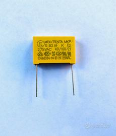 CONDENSATORE RICAMBIO 0,82uF LAVAZZA MINU' LM500