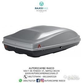 BOX BAULE PORTATUTTO SPARK 400 ECO COLORE SILVER M