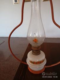 lampada a olio vintage 