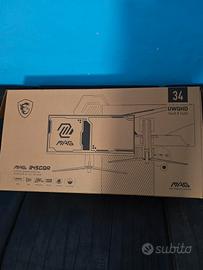 Schermo Gaming 34 curvo MSI 180 HZ