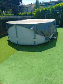 piscina Bestway 347x488 con pompa prezzo trattabil