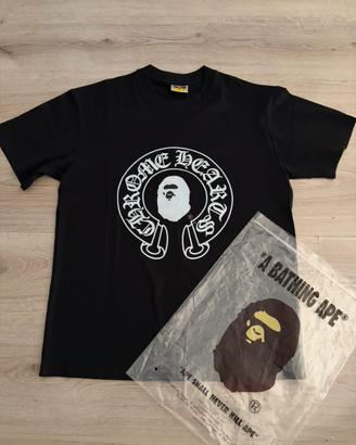 Bape x chrome hearts t-shirt