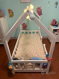 Letto casetta