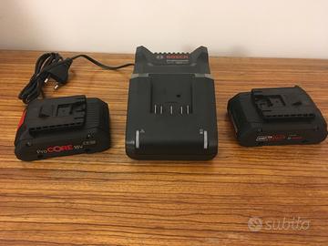 Kit Batterie e carica batteria Bosch Professionale