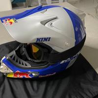 Casco moto KTM edizione limitata Kini con occhiali