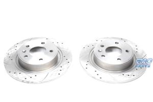 DISCHI FRENO FORATI E SCANALATI PER LANCIA