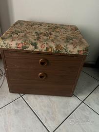 Pouf con cassetti