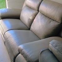 Divano 2 posti in pelle