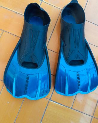 pinne cressi sub n33/34 curve più occhialini 