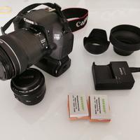 CANON EOS 650D + OBIETTIVI + ACCESSORI 