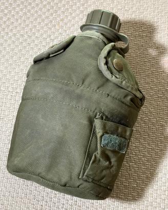 Borraccia militare USA con gamella