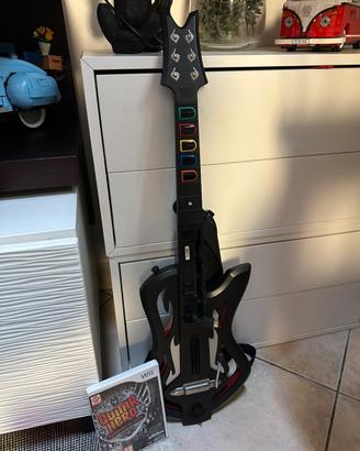 Chitarra + guitar hero warriors of rock (2012)