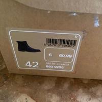 Stivaletti uomo scamosciato blu