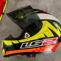 Casco racing integrale bambino