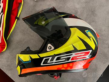 Casco racing integrale bambino