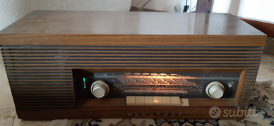 Radio d'epoca a valvole Blaukpunt Paris Funzionan