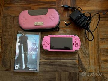Sony Psp 1004 ROSA  + Final fantasy 7 chrisis Core