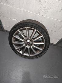 cerchi in lega fiat grande punto 17 pollici 