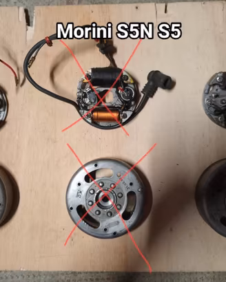 Minicross accensione Morini S5N S5 