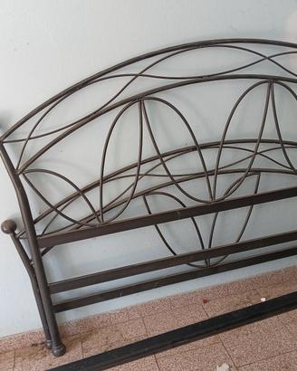 letto in ferro battuto