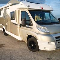 Burstner su Ducato 130cv con Gemelli e basculante 