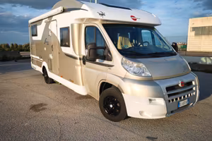 Burstner su Ducato 130cv con Gemelli e basculante 
