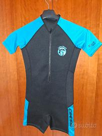 mutino cressi little shark taglia 9/10 anni