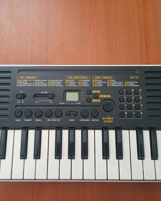 Tastiera/Pianola mini  SA-51 della Casio.